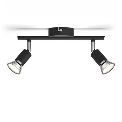Focus Philips limbali Zwart GU10 (2 Stuks)