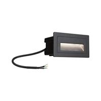 Paulmann 94383 Wandinbouwarmatuur LED vast ingebouwd LED Zwart - thumbnail