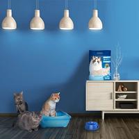 Nobleza Plantaardige en klonterende kattenbakvulling, 3,8 liter 2 kg, biologisch afbreekbare maïs kattenbakvulling, stofvrij kattenbakvulling - thumbnail