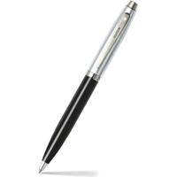 Sheaffer SF-E2931351 Balpen 100 Glossy Black Barrel Brushed Chrome Cap Nickel Plated - thumbnail