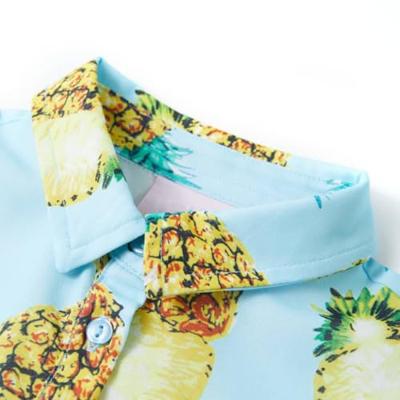 Kinderjurk 104 blauw - thumbnail