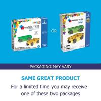 Magna-Tiles Auto's uitbreidingsset geel/groen 2 stuks - thumbnail