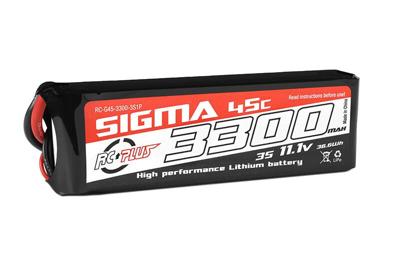 RC Plus Lipo 45c 11,1 volt 3300mah met XT60 stekker RC Plus Lipo 45c 11,1 volt 3300mah met XT60 stekker
