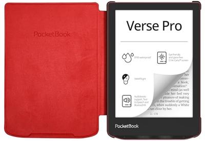PocketBook H-S-634-R-WW e-bookreaderbehuizing 15,2 cm (6 ) Hoes Rood - thumbnail
