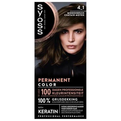 Syoss Color 4-1 Middenbruin
