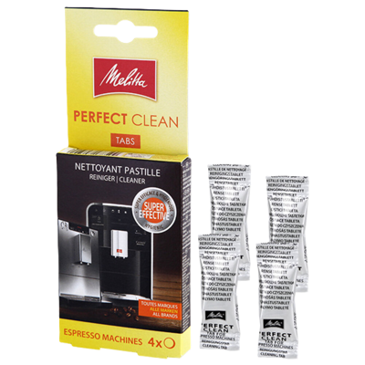 Melitta Perfect Clean voor Koffie/Espressomachines (4 stuks)