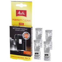 Melitta perfect clean voor koffie/espressomachines (4 stuks) - thumbnail