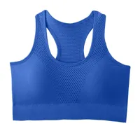 Mondoni Seamless Sportsbra blauw maat:m - thumbnail