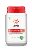 Vitals Magnesium Bisglycinaat 100mg Tabletten - thumbnail