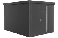 Biohort Neo 4B metalen tuinhuis enkele deur donkergrijs 236x348 cm- Plat dak- Metaal- Biohort - thumbnail
