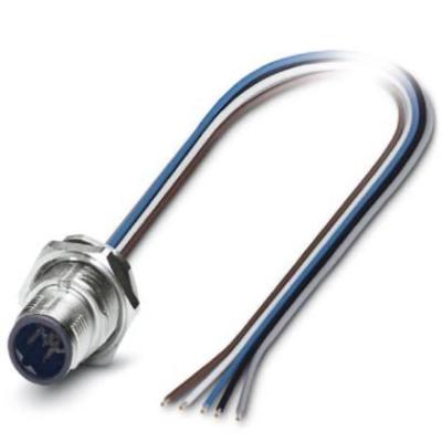Phoenix Contact 1543663 Sensor/actuator inbouwconnector M12 Aantal polen (sensoren): 5 Stekker, inbouw 0.50 m 1 stuk(s) Phoenix Contact 1543663 Sensor/actuator inbouwconnector M12 Aantal polen (sensoren): 5 Stekker, inbouw 0.50 m 1 stuk(s)