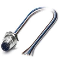 Phoenix Contact 1543663 Sensor/actuator inbouwconnector M12 Aantal polen (sensoren): 5 Stekker, inbouw 0.50 m 1 stuk(s) - thumbnail