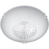 LED Plafondlamp - Plafondverlichting - Trion Cornio - E27 Fitting - 2-lichts - Rond - Mat Chroom - Aluminium - thumbnail