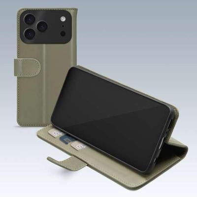 Mobilize Premium Gelly Wallet Book Case Apple iPhone 17 Pro Max Green