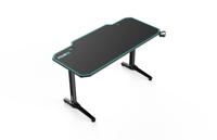 Fourze D1400 gaming desk groen / zwart - thumbnail