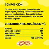 Catisfactions met zalm kattensnack maxi pack 180 g - thumbnail