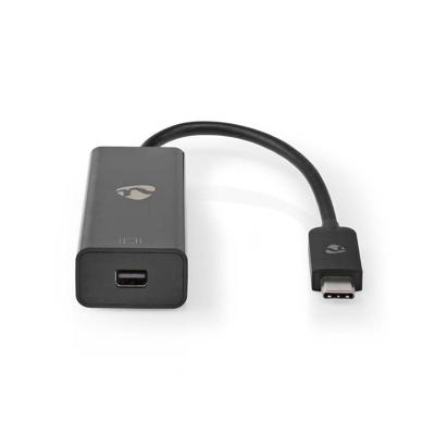 Nedis CCGB64453BK02 Usb-adapter Usb 3.2 Gen 1 Usb-c™ Male Mini Displayport Female 0.20 M Rond Vernikkeld Pvc Zwart Doos Nedis CCGB64453BK02 Usb-adapter Usb 3.2 Gen 1 Usb-c™ Male Mini Displayport Female 0.20 M Rond Vernikkeld Pvc Zwart Doos
