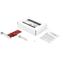 StarTech.com x4 PCI Express naar M.2 PCIe SSD Adapter - M.2 NGFF SSD (NVMe of AHCI) Adapterkaart (PEX4M2E1) - thumbnail
