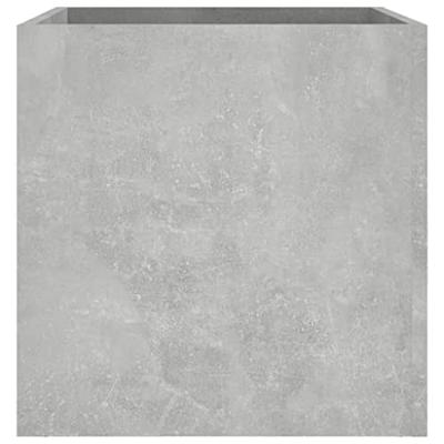 VidaXL Plantenbak 40x40x40 cm bewerkt hout betongrijs