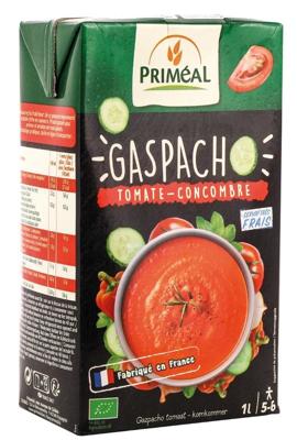 Primeal Gaspacho tomaat komkommer bio 1 Liter