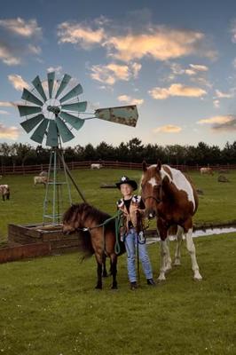 Boland kinderhoed sheriff zwart