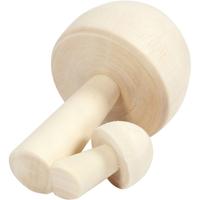 Creativ Company Gecombineerde houten paddestoelen - thumbnail