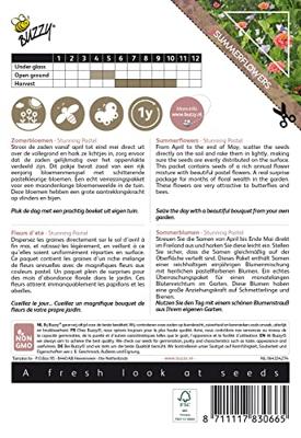 Colourful Bouquets Stunning Pastel gemengd zaden Buzzy - Buzzy