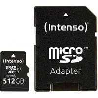 Intenso microSD-Card Class10 UHS-I 512GB Speicherkarte - thumbnail