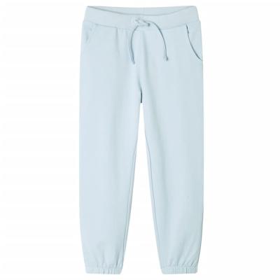 VidaXL Kinderjoggingbroek 128 lichtblauw