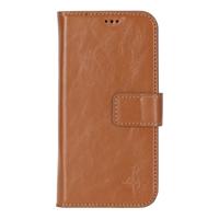 NorthLife iPhone 16 Pro - Leren Afneembare 2-in-1 bookcase telefoonhoes - Cognac - thumbnail