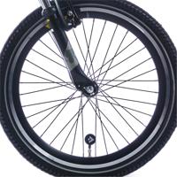 Alpina voorwiel 22 hlqc trail zwart zw spk - thumbnail