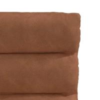 Eetkamerstoelen 2 st kunstleer bruin - thumbnail