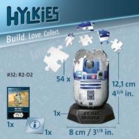 Ravensburger 3d puzzel hylkies star wars r2d2 - 54st. - thumbnail