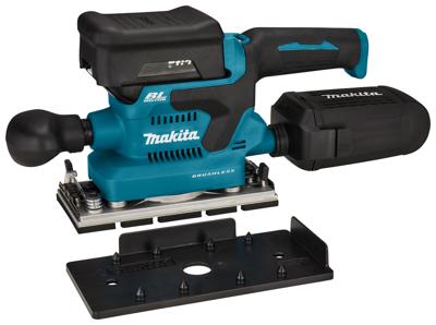 Makita DBO381RTJU Accu vlakschuurmachine met AWS 18V 5.0Ah in Mbox