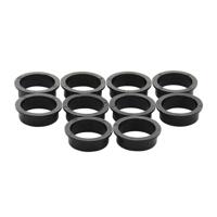 Intersteel 10 nylon ringen 20mm-18mm - zwart - thumbnail