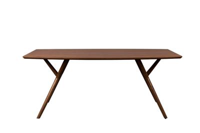Dutchbone Eettafel 'Malaya' Walnoot, 180 x 90cm