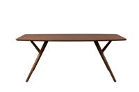 Dutchbone Eettafel 'Malaya' Walnoot, 180 x 90cm - thumbnail
