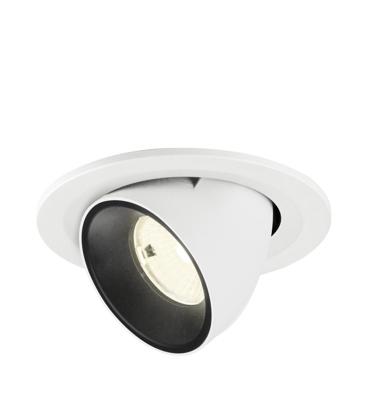 SLV InbouwspotNuminos Gimble S wit/zwart 4000K - 55gr - 1009430