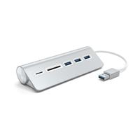 Satechi ST-3HCRS USB-combi-hub Zilver - thumbnail