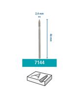 Dremel 26157144JA Freesstift Hardmetaal 2.4 mm Schachtdiameter 3.2 mm - thumbnail