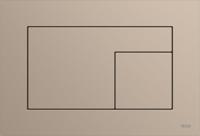 TECE Velvet bedieningspaneel greige voor TECE Profil - thumbnail