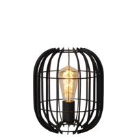 Lucide REDA - Tafellamp - Ø 22 cm - 1xE27 - Zwart - thumbnail