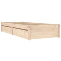 Bedframe met lades 90x200 cm - thumbnail