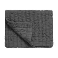 Vandyck Vandyck Pure 64 G.Dyed Bedsprei 180x260 off black - thumbnail