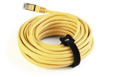 Durable Cavoline Grip Tie kabelbinder met klittenband, zwart, pak van 5 stuks