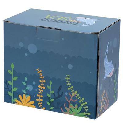 Walvis Haai - Gevormd Handvat Keramiek Mok