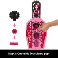 Monster High Skulltimate Secrets Draculaura pop + kledingkast - thumbnail