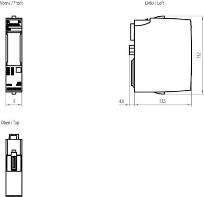 Siemens 6ES7132-6BF01-0AA0 6ES71326BF010AA0 PLC-uitgangsmodule