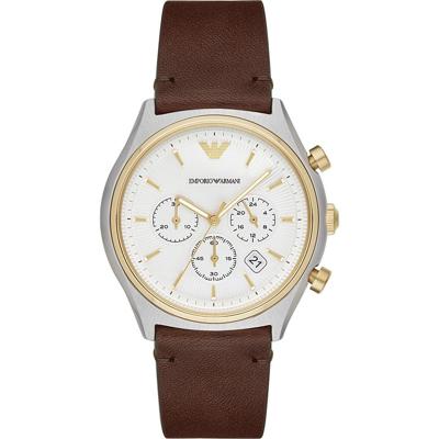 Emporio Armani AR11020 Herenhorlogezwart 46 mm roestvrij staal