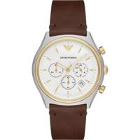 Emporio Armani AR11020 Herenhorlogezwart 46 mm roestvrij staal - thumbnail